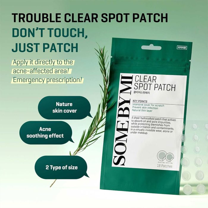 پچ ضد جوش و آکنه میراکل سام بای می SOMEBYMI 30 days Miracle Clear Spot Patches