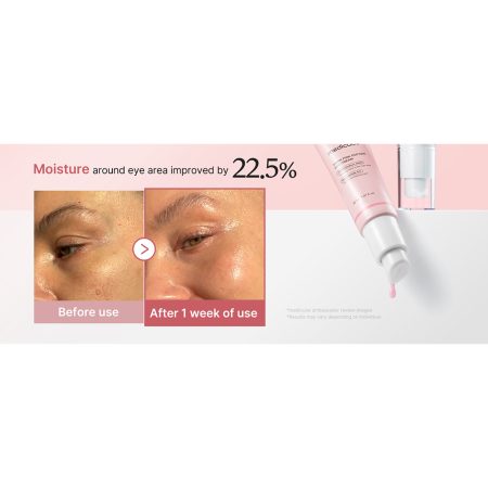 کرم دور چشم pdrn و پپتاید مدی کیوب ضد چروک و روشن کننده PDRN Pink Peptide Eye Cream
