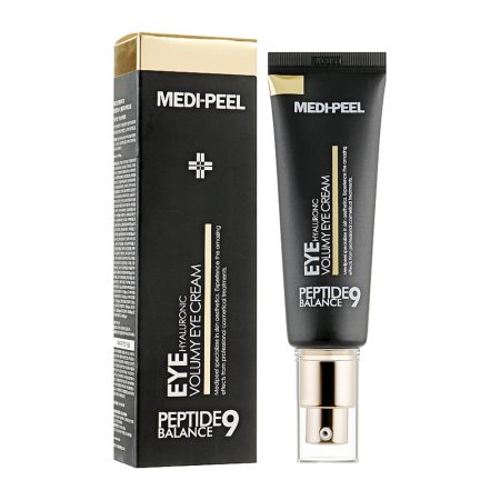 کرم دور چشم حجم دهنده و ضدچروک 9پپتاید و هیالورونیک مدی پیل Medi-Peel Peptide 9 Hyaluronic Volumy Eye Cream