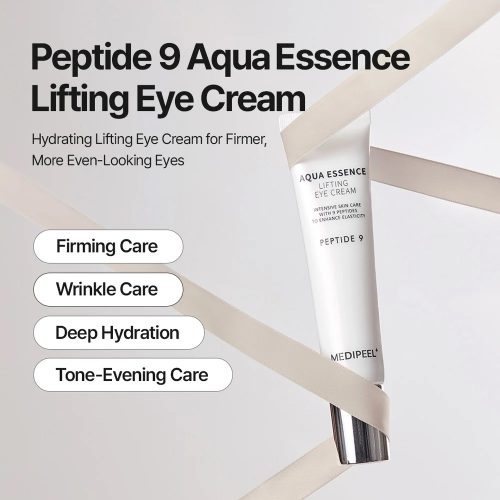کرم دور چشم ضد چروک 9 پپتاید آکوا اسنس مدی پیل Medi-Peel Peptide 9 Aqua Essence Lifting Eye Cream