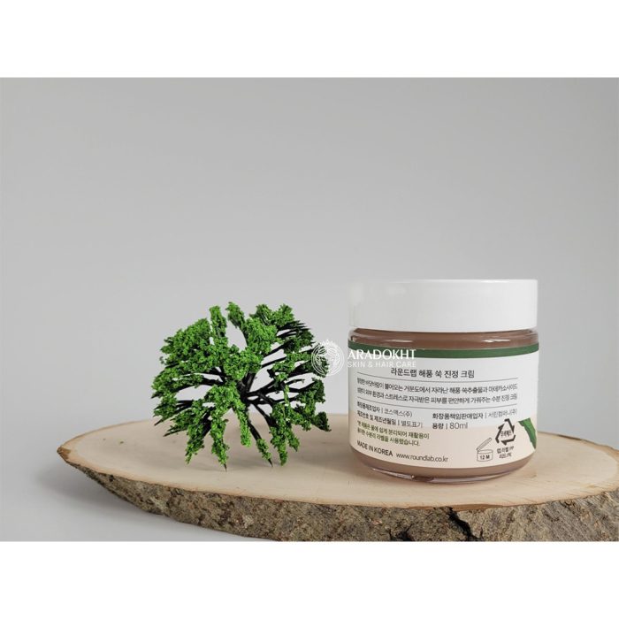 کرم مرطوب کننده و تسکین دهنده ماگورت راندلب Round Lab Mugwort Calming Cream