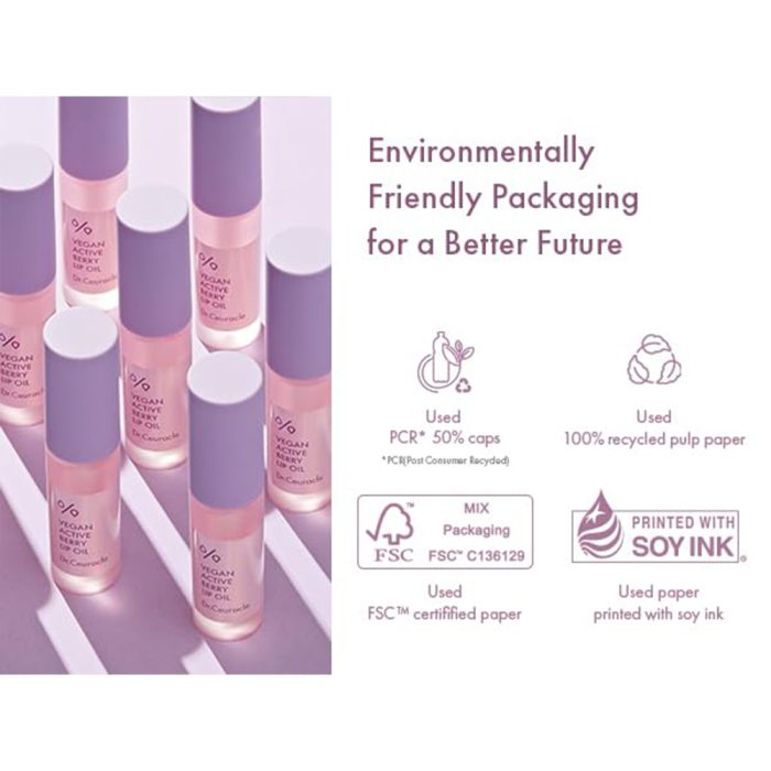 روغن لب وگان اکتیو بری دکتر سراکل Dr. Ceuracle Vegan Active Berry Lip Oil