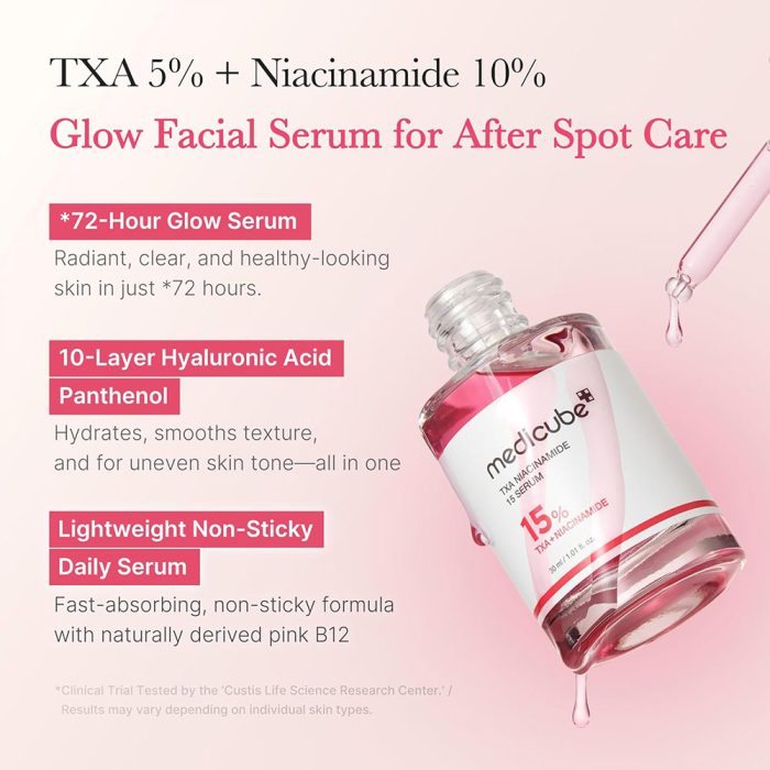سرم ضد لک و روشن کننده ترانگزامیک اسید و نیاسینامید مدی کیوب MEDICUBE TXA Niacinamide 15% Serum