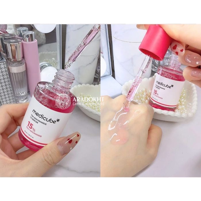 سرم ضد لک و روشن کننده ترانگزامیک اسید و نیاسینامید مدی کیوب MEDICUBE TXA Niacinamide 15% Serum