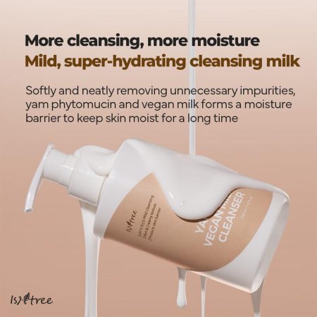 شوینده یام روت ایزنتری Isntree Yam Root Vegan Milk Cleanser