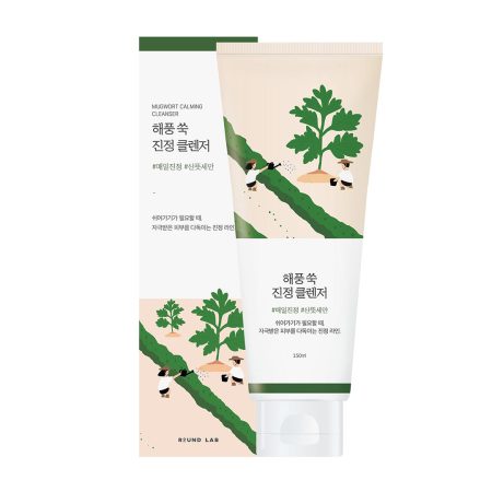 فوم شستشوی تسکین دهنده ماگورت راندلب Round Lab Mugwort Calming Cleanser