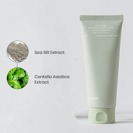 فوم ضد جوش و کنترل منافذ جوش شیرین سلیمکس Celimax Ji.Woo.Gae Baking Soda Deep Pore Foam Cleansing