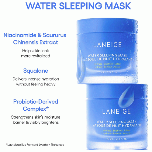 ماسک خواب آبرسان لانیژ Laneige Water Sleeping Mask