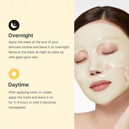 ماسک ورقه ای روشن کننده کوجیک اسید و زردچوبه مدی کیوب Medicube Kojic Acid Turmeric Brightening Gel Mask