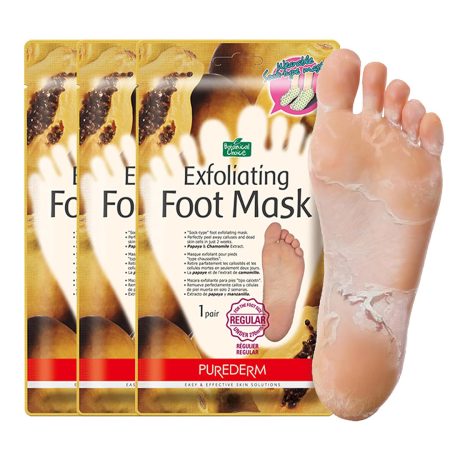 ماسک پا لایه بردار پیوردرم مدل پاپایا Purederm Exfoliating Foot Mask