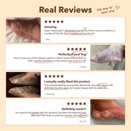 ماسک پا لایه بردار پیوردرم مدل پاپایا Purederm Exfoliating Foot Mask