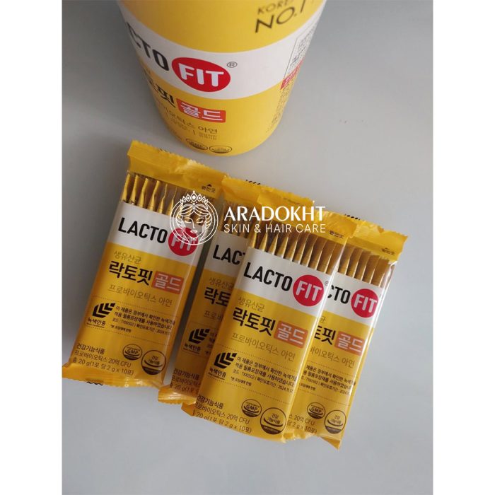 مکمل خوراکی پروبیوتیک گلد لاکتوفیت Lacto-Fit Probiotics Gold