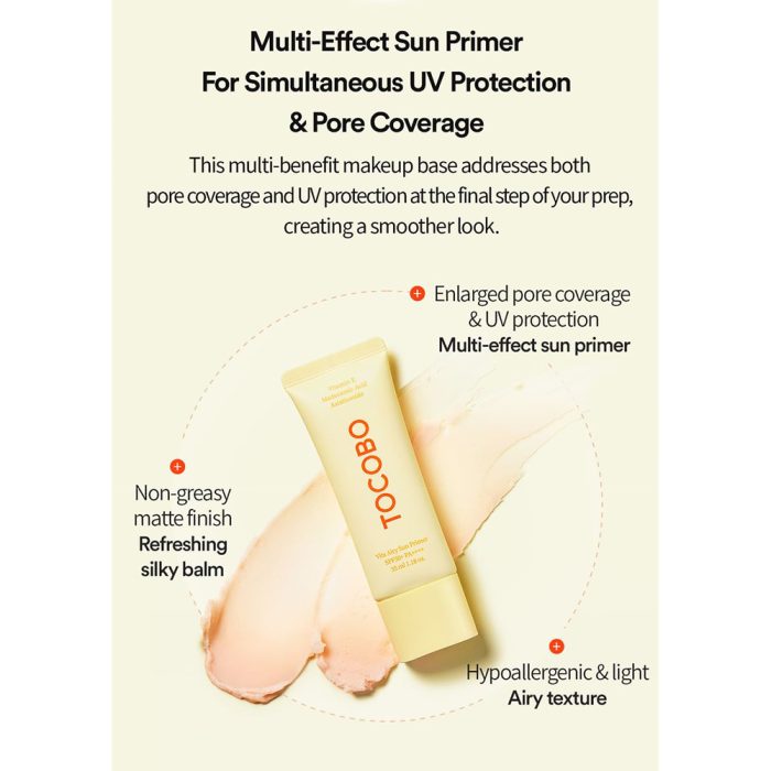 پرایمر ضد آفتاب توکوبو Tocobo Vita Airy Sun Primer