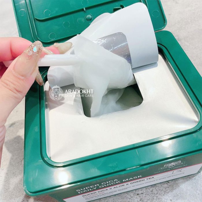 پک ماسک روزانه تسکین دهنده سوپر سیکا مدی کیوب Medicube Super Cica Daily Quick Mask