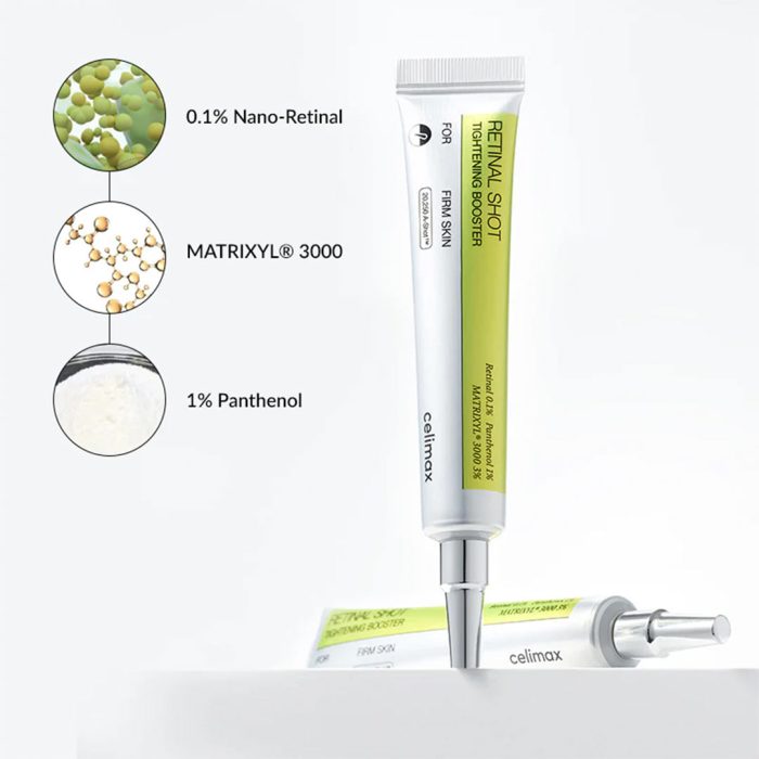 کرم ضد چروک رتینول شات سلیمکس Celimax The Vita-A Retinal Shot Tightening Booster