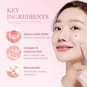 کرم کپسولی کلاژن و PDRN مدی کیوب روشن کننده و ضد چروک پوست Medicube PDRN Pink Collagen Capsule Cream
