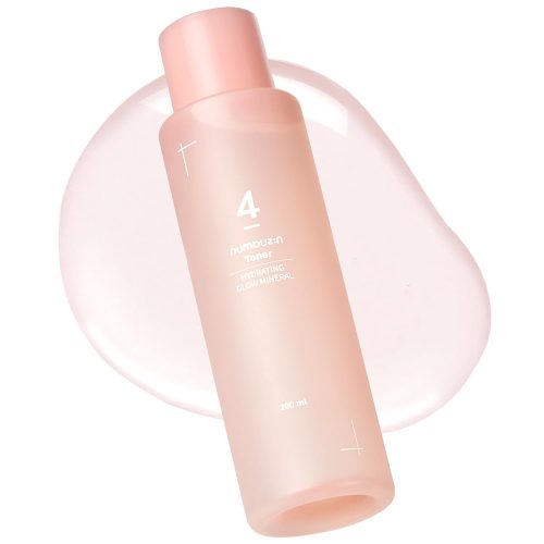 تونر شماره 4 نامبوزین آبرسان عمیق و درخشان کننده پوست Numbuzin No. 4 Hydration Glow Mineral Toner