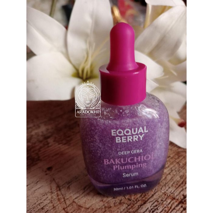 سرم باکوچیول پلامپینگ اکوال بری ضد چروک و ترمیم کننده پوست EQQUALBERRY Bakuchiol Plumping Serum