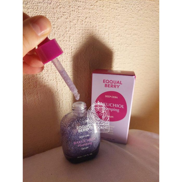 سرم باکوچیول پلامپینگ اکوال بری ضد چروک و ترمیم کننده پوست EQQUALBERRY Bakuchiol Plumping Serum