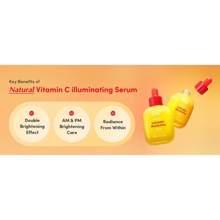 سرم ضد لک و روشن کننده اکوال بری EQQUALBERRY Vitamin Illuminating Serum