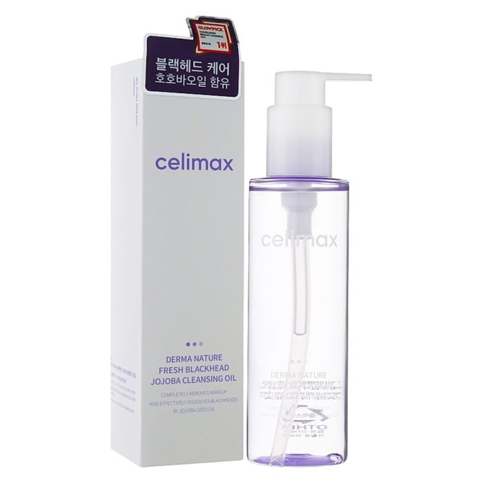 شوینده روغنی ضد جوش سرسیاه جوجوبا سلیمکس Celimax Derma Nature Fresh Blackhead Jojoba Cleansing Oil