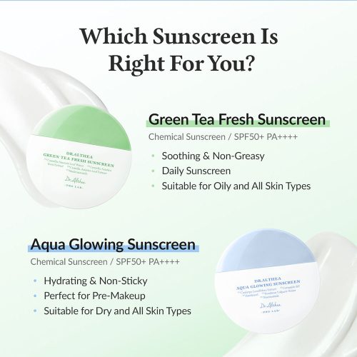ضد آفتاب چای سبز دکتر التیا تسکین دهنده قوی پوست Dr. Althea Green Tea Fresh Sunscreen
