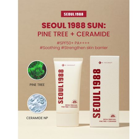 ضد آفتاب کاج و سراماید سئول 1988 کی سکرت K-SECRET SEOUL 1988 Sun Pine Tree + Ceramide