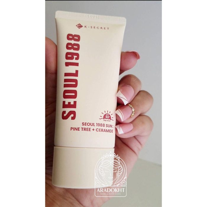 ضد آفتاب کاج و سراماید سئول 1988 کی سکرت K-SECRET SEOUL 1988 Sun Pine Tree + Ceramide