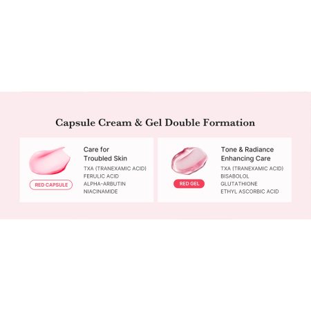 کرم ضد لک و روشن کننده ترانگزامیک اسید و نیاسینامید مدی کیوب Medicube TXA Niacinamide Capsule Cream