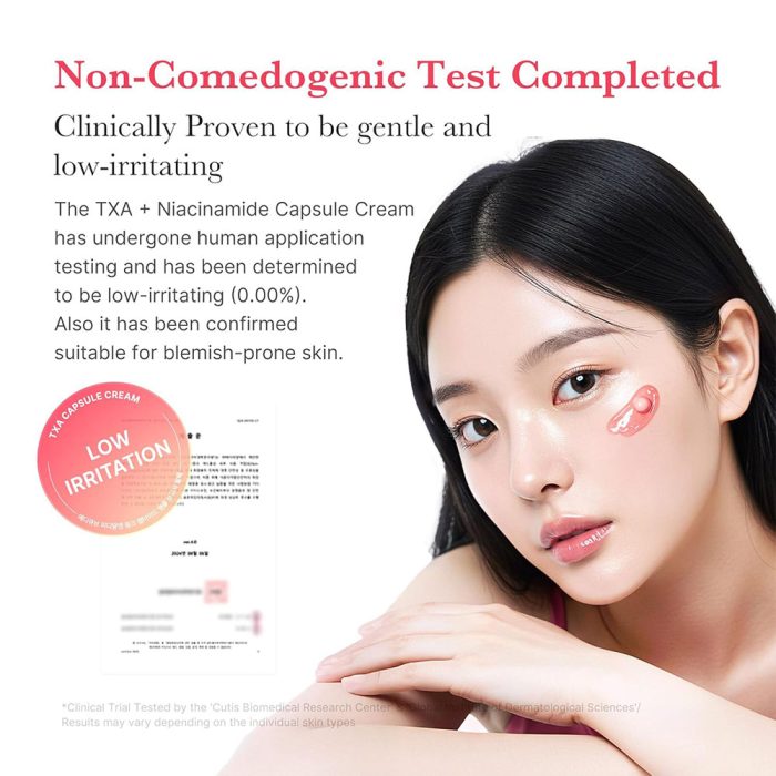 کرم ضد لک و روشن کننده ترانگزامیک اسید و نیاسینامید مدی کیوب Medicube TXA Niacinamide Capsule Cream