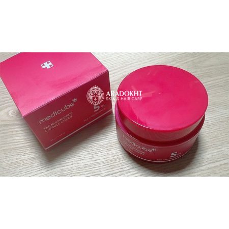 کرم ضد لک و روشن کننده ترانگزامیک اسید و نیاسینامید مدی کیوب Medicube TXA Niacinamide Capsule Cream