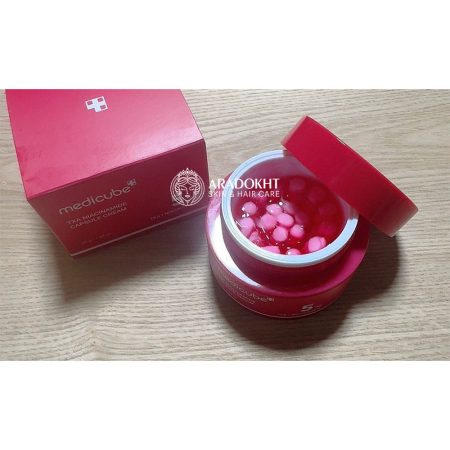 کرم ضد لک و روشن کننده ترانگزامیک اسید و نیاسینامید مدی کیوب Medicube TXA Niacinamide Capsule Cream