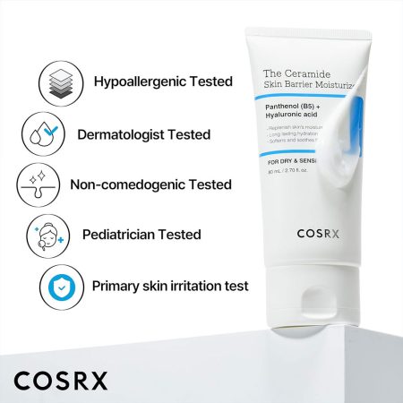 کرم مرطوب کننده سراماید و تقویت کننده بریر کوزارکس COSRX The Ceramide Skin Barrier Moisturizer
