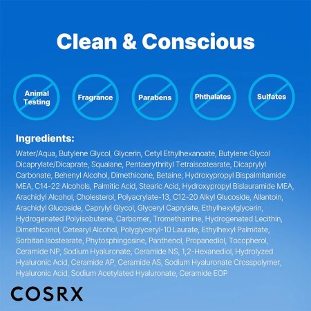 کرم مرطوب کننده سراماید و تقویت کننده بریر کوزارکس COSRX The Ceramide Skin Barrier Moisturizer