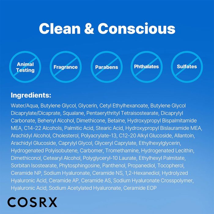 کرم مرطوب کننده سراماید و تقویت کننده بریر کوزارکس COSRX The Ceramide Skin Barrier Moisturizer