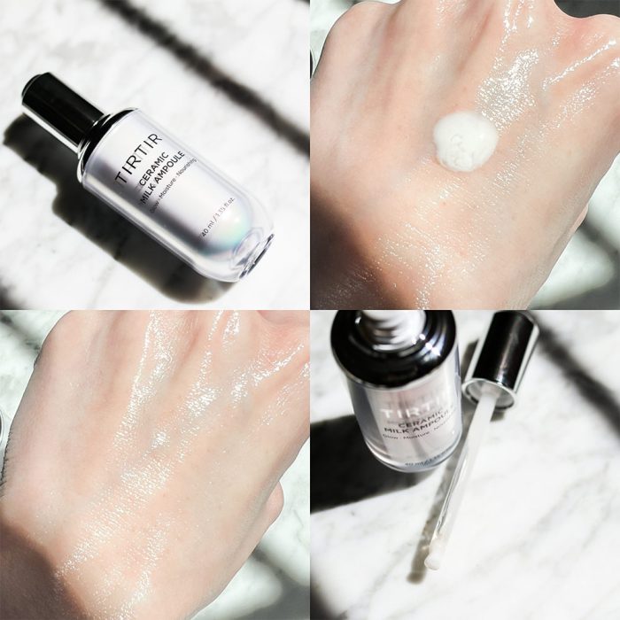 آمپول سراماید میلک تیر تیر درخشان کننده و مرطوب کننده TIRTIR Ceramic Milk Ampoule