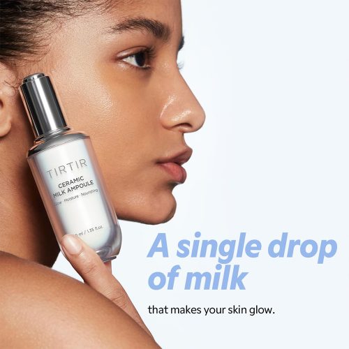 آمپول سراماید میلک تیر تیر درخشان کننده و مرطوب کننده TIRTIR Ceramic Milk Ampoule