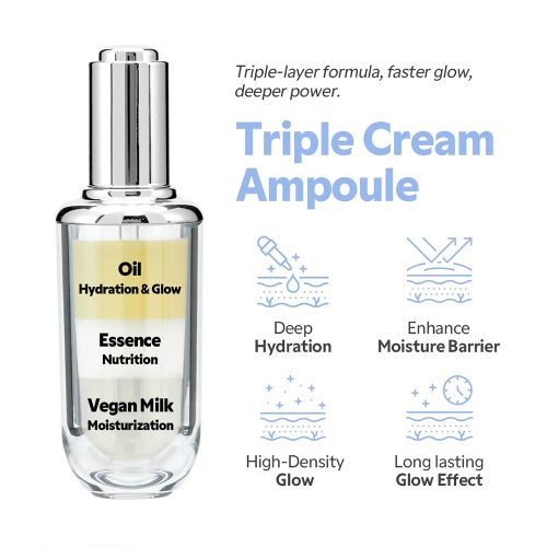 آمپول سراماید میلک تیر تیر درخشان کننده و مرطوب کننده TIRTIR Ceramic Milk Ampoule