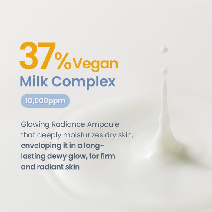 آمپول سراماید میلک تیر تیر درخشان کننده و مرطوب کننده TIRTIR Ceramic Milk Ampoule