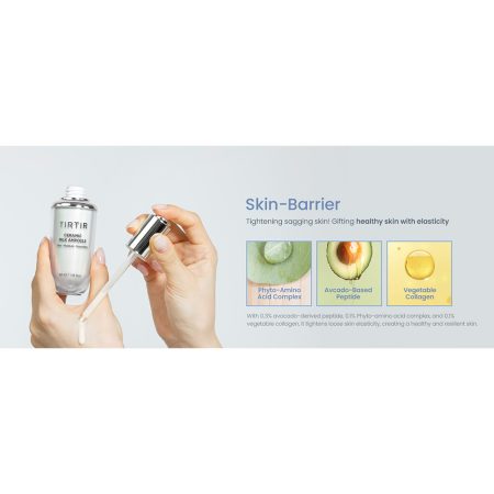 آمپول سراماید میلک تیر تیر درخشان کننده و مرطوب کننده TIRTIR Ceramic Milk Ampoule