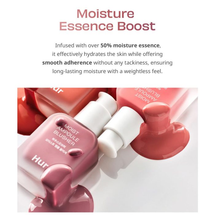رژگونه آمپولی HUR هاوس آف هور HOUSE OF HUR Moist Ampoule Blusher