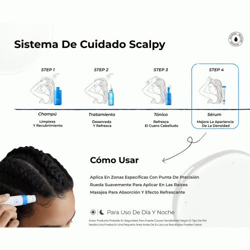 سرم ضد ریزش و تقویت کننده ریشه مو سی پوری Seapuri Scalpy Hair Serum