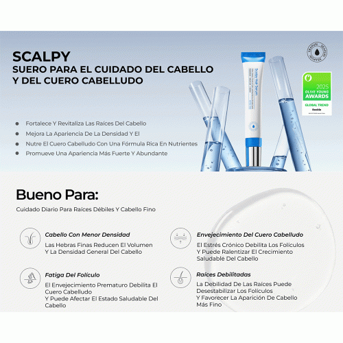 سرم ضد ریزش و تقویت کننده ریشه مو سی پوری Seapuri Scalpy Hair Serum