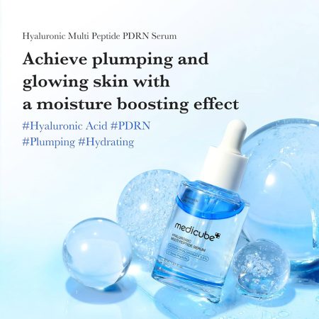 سرم هیالورونیک اسید و مولتی پپتاید مدی کیوب آبرسان و جوانساز پوست Medicube Hyaluronic Multi Peptide Serum