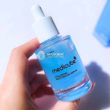 سرم هیالورونیک اسید و مولتی پپتاید مدی کیوب آبرسان و جوانساز پوست Medicube Hyaluronic Multi Peptide Serum