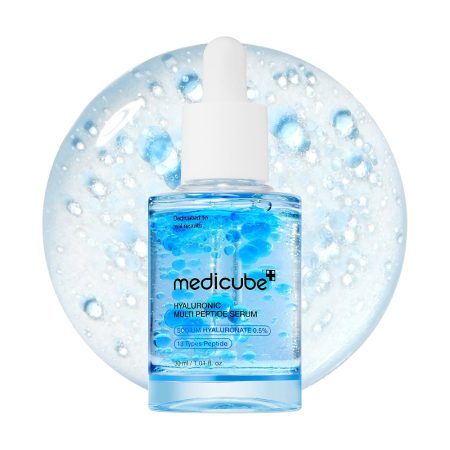 سرم هیالورونیک اسید و مولتی پپتاید مدی کیوب آبرسان و جوانساز پوست Medicube Hyaluronic Multi Peptide Serum