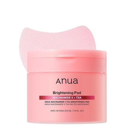 پد تونر ترانگزامیک اسید و نیاسینامید 5 درصد آنوا ضد لک و روشن کننده پوست Anua Niacinamide 5 + TXA Toner Pads