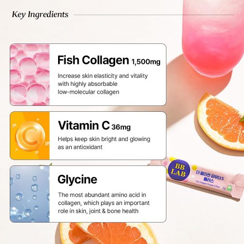 پودر کلاژن ریز مولکول اس پلاس بی بی لب BB LAB The Collagen Powder S Plus