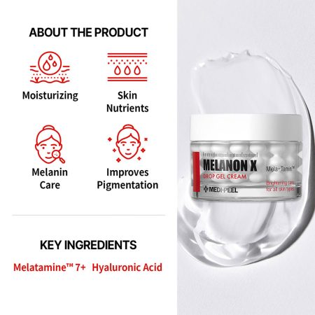 ژل کرم ضد لک و روشن کننده ملانون ایکس مدی پیل MEDI-PEEL Melanon X Drop Gel Cream