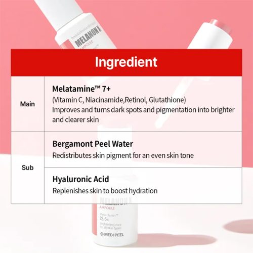 آمپول ضد لک و روشن کننده ملانون ایکس مدی پیل MEDI-PEEL Melanon X Ampoule